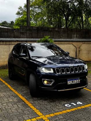 JEEP COMPASS 2.0 16V FLEX LIMITED AUTOMÁTICO JEEP COMPASS 2.0 16V FLEX LIMITED AUTOMÁTICO